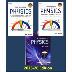 New Simplified Physics for CBSE Class 12 Set of 2 Books by